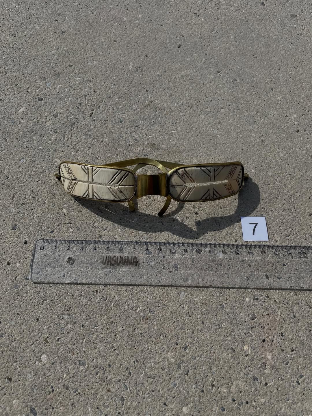 Mammoth Ivory Goggles — Collector's Edition
